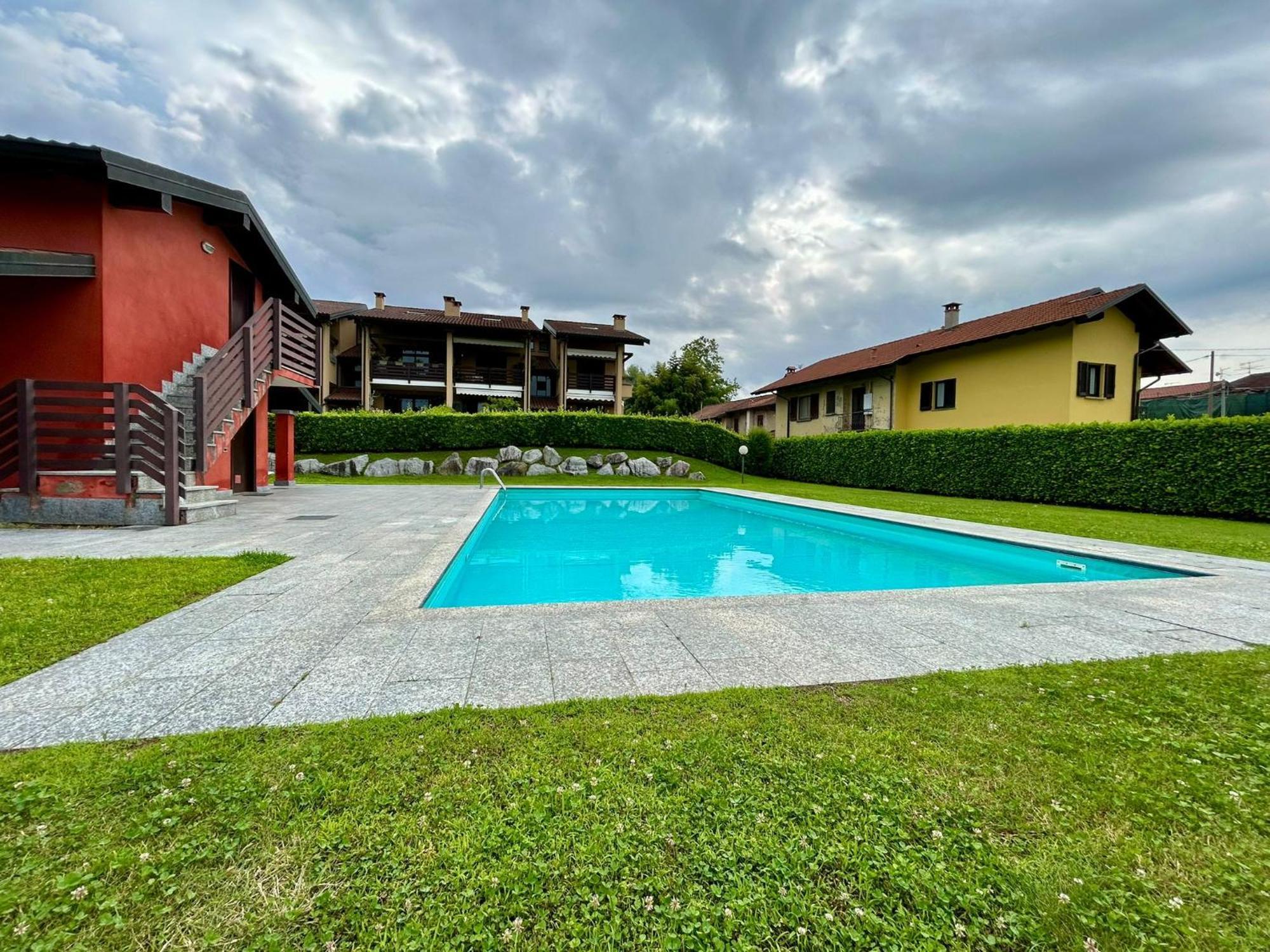 Kibilu - Residence With Pool, Near Lake Maggiore Monvalle 외부 사진